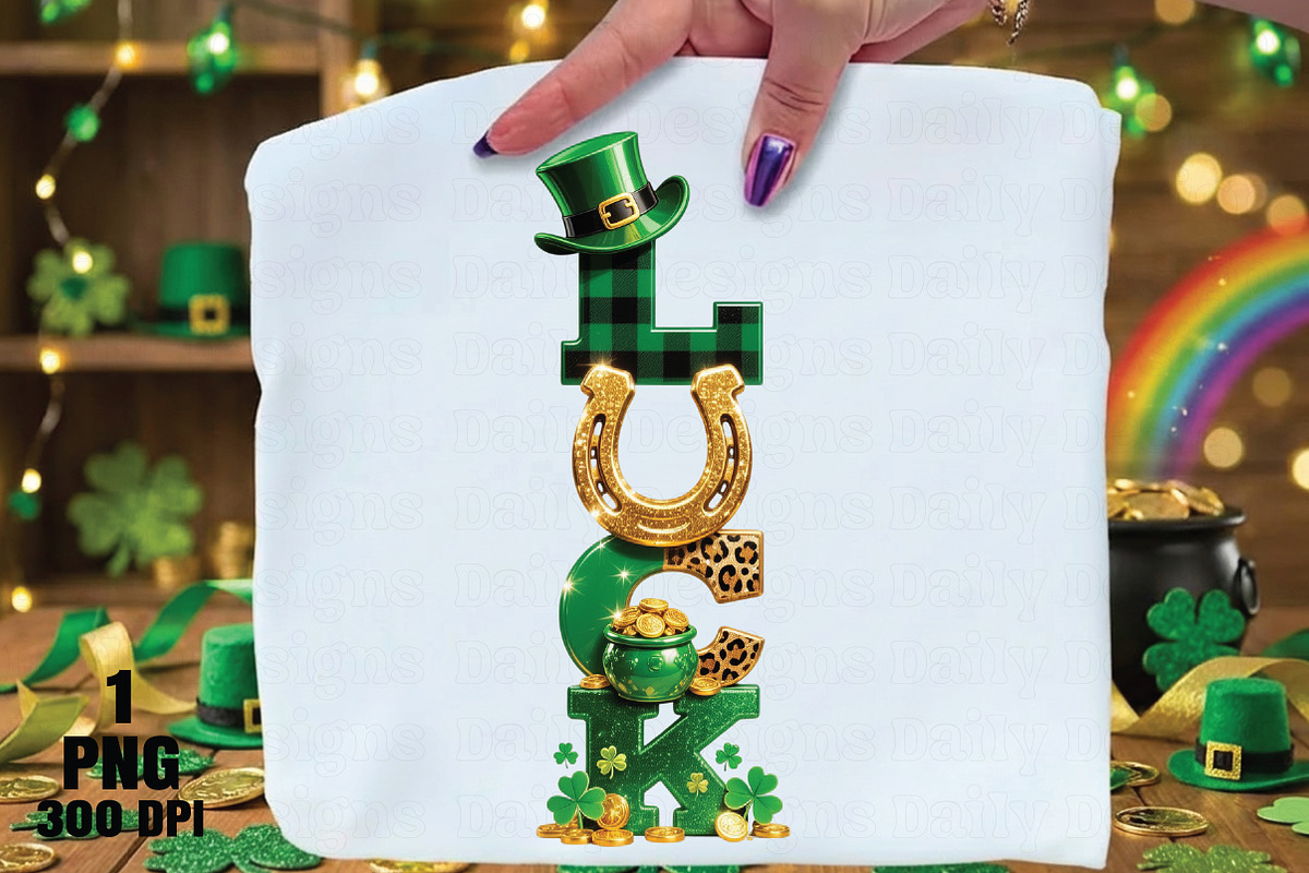Leopard Glitter Gold Luck PNG, an Illustration by Daily.Designs (Photo 1 of 5)