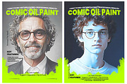 Comic Oil Paint Photoshop Action, a Brushes & More by MRI STUDIO (Thumbnail 1 of 20)