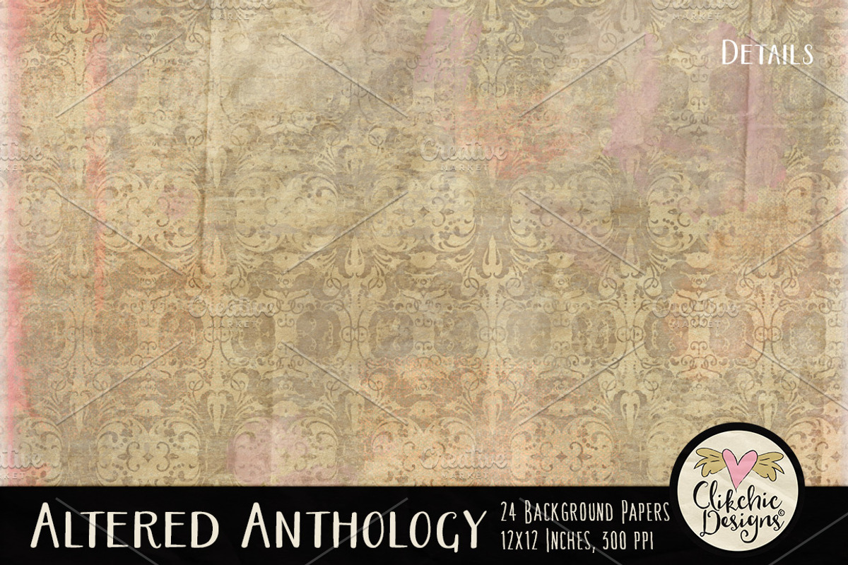 Altered Anthology 24 Shabby Textures preview 6