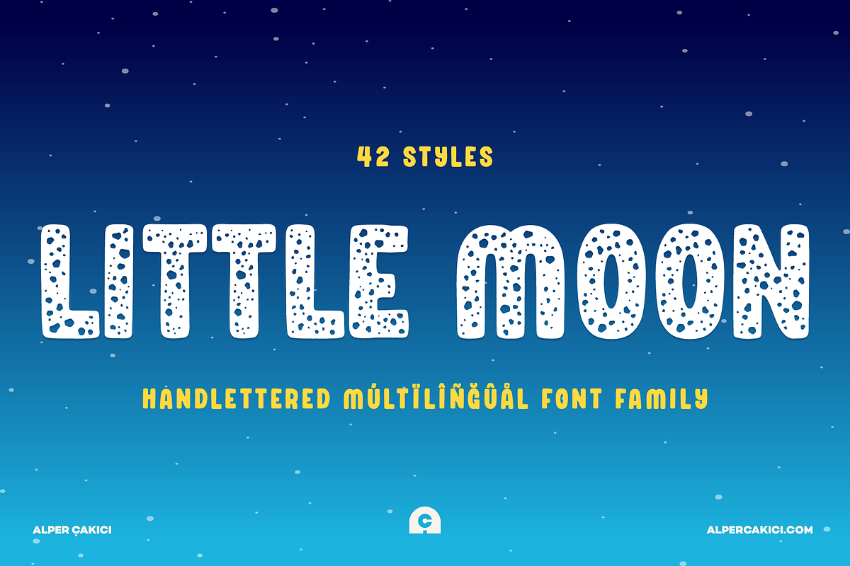 Little Moon Playful Typeface, a Handwritten Font by alpercakici (Photo 9 of 9)
