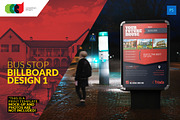 Bus Stop Billboard Design 1, a Flyer Template by Cooledition (Thumbnail 1 of 5)