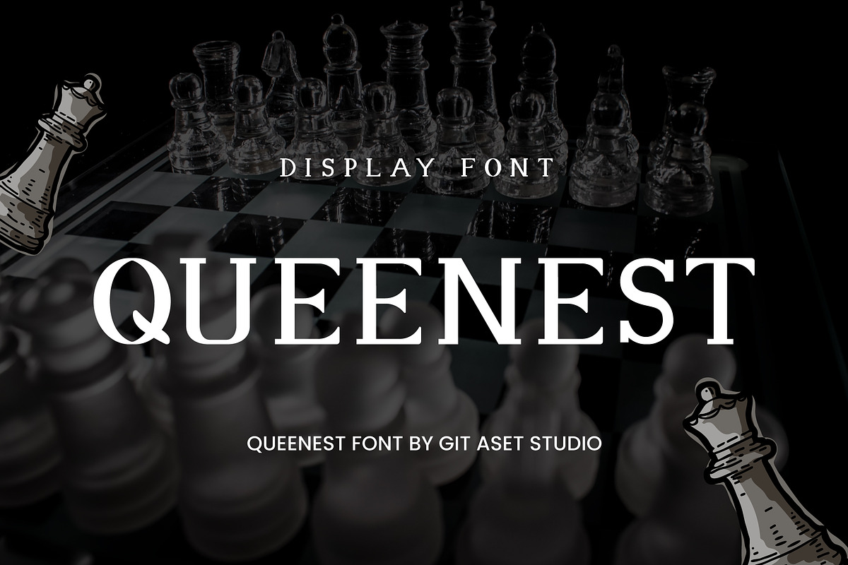 Qlika Script Font, a Serif Font by gitasetstudio (Photo 1 of 6)