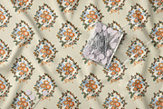Floral Medallion Seamless Pattern, a Pattern Graphic by StudioGlouna (Thumbnail 3 of 11)