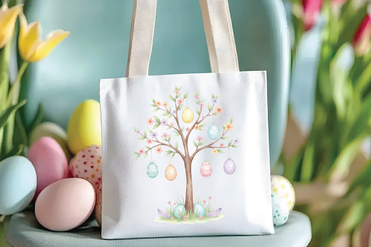 Easter Tree PNG, an Illustration by CraftArtStudio (Photo 2 of 4)