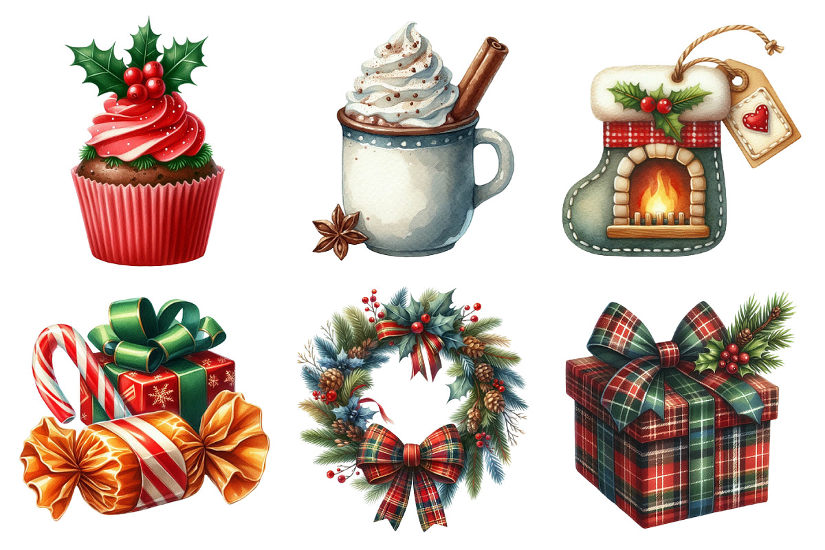 Cozy Christmas Charm Sublimation, an Illustration by Daily.Designs (Photo 5 of 5)