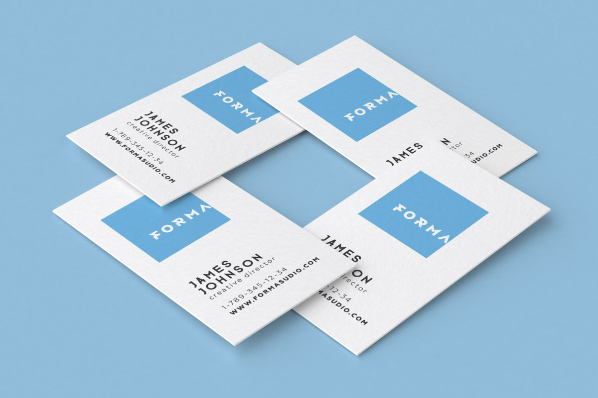 Business Cards Mockup Pack, a Print Template by BULBFISH (Photo 5 of 10)
