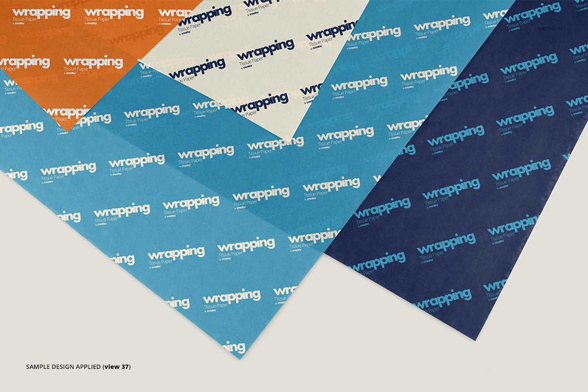 Wrapping Tissue Paper Mockup Set, a Pens & Pencil Mockup by creatsy5 (Photo 43 of 54)