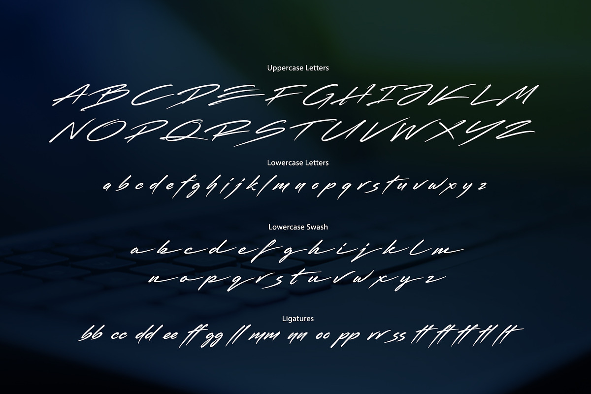 Chase Handwritten Font, a Font by sunnytudu (Photo 8 of 10)