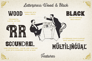 Letterpress Studio Fonts -20% SALE