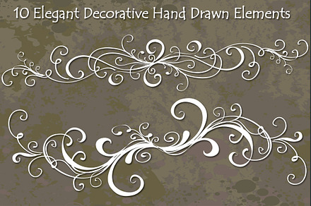 Decorative Hand Drawn Vectors