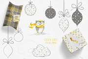Winter Owl Watercolor for Christmas, an Illustration by Watercolor Nomads (Thumbnail 2 of 4)