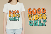 Good Vibes T-shirt Design PNG, an Illustration by zahidhossainalif (Thumbnail 5 of 5)