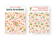 Back to school watercolor clipart., an Education Illustration by SabinaWatercolorArt (Thumbnail 11 of 15)