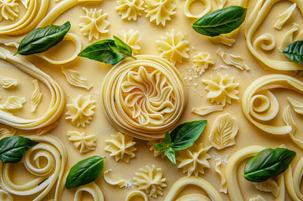 A plate of pasta topped with fresh b, a Photo by Iftikhar Alam