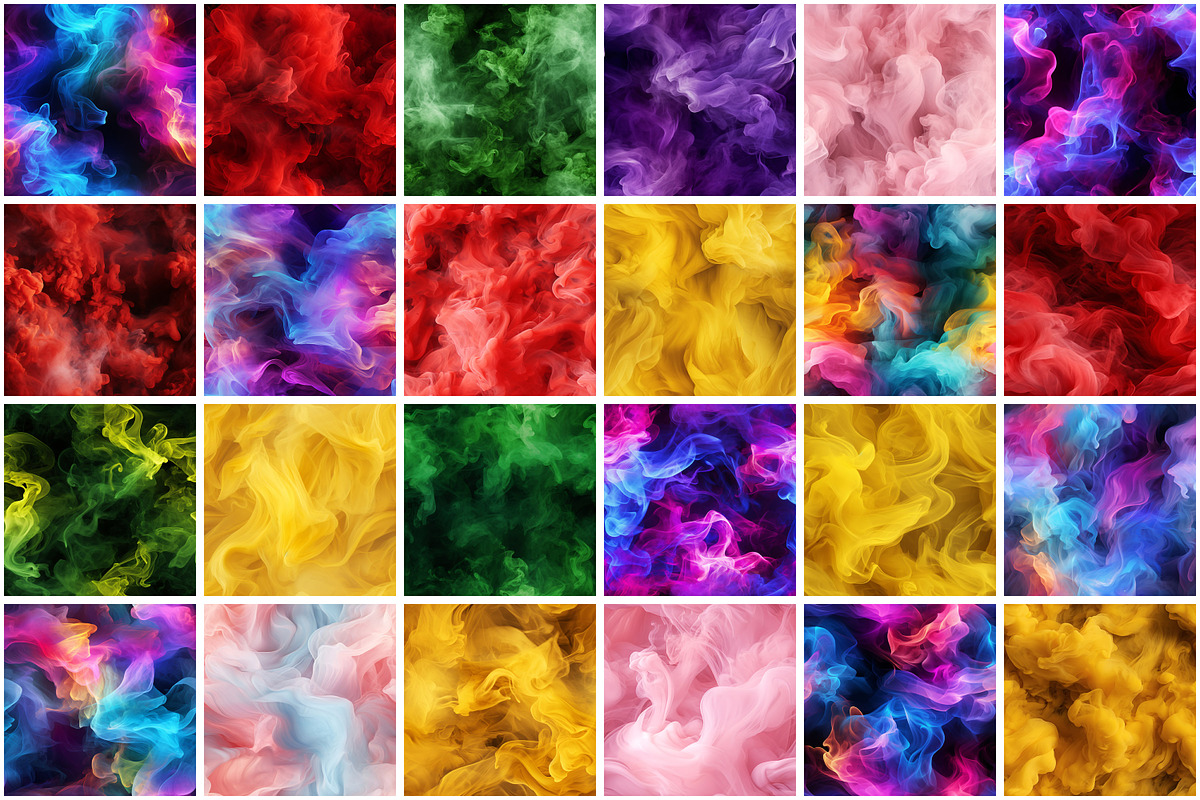 Smoke Effect Seamless Pattern, a Pattern Graphic by Forhadx5 (Photo 5 of 12)