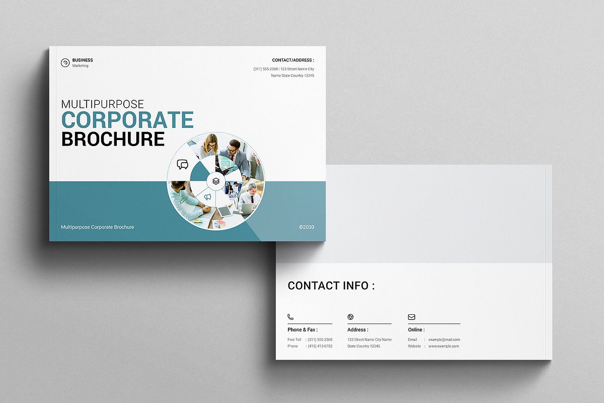 Multipurpose Corporate Landscape, a Brochure Template by E-Type (Photo 7 of 7)