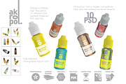 Unicorn Dropper Bottles Mock-up, a Cups & Container Mockup by akropol (Thumbnail 4 of 14)