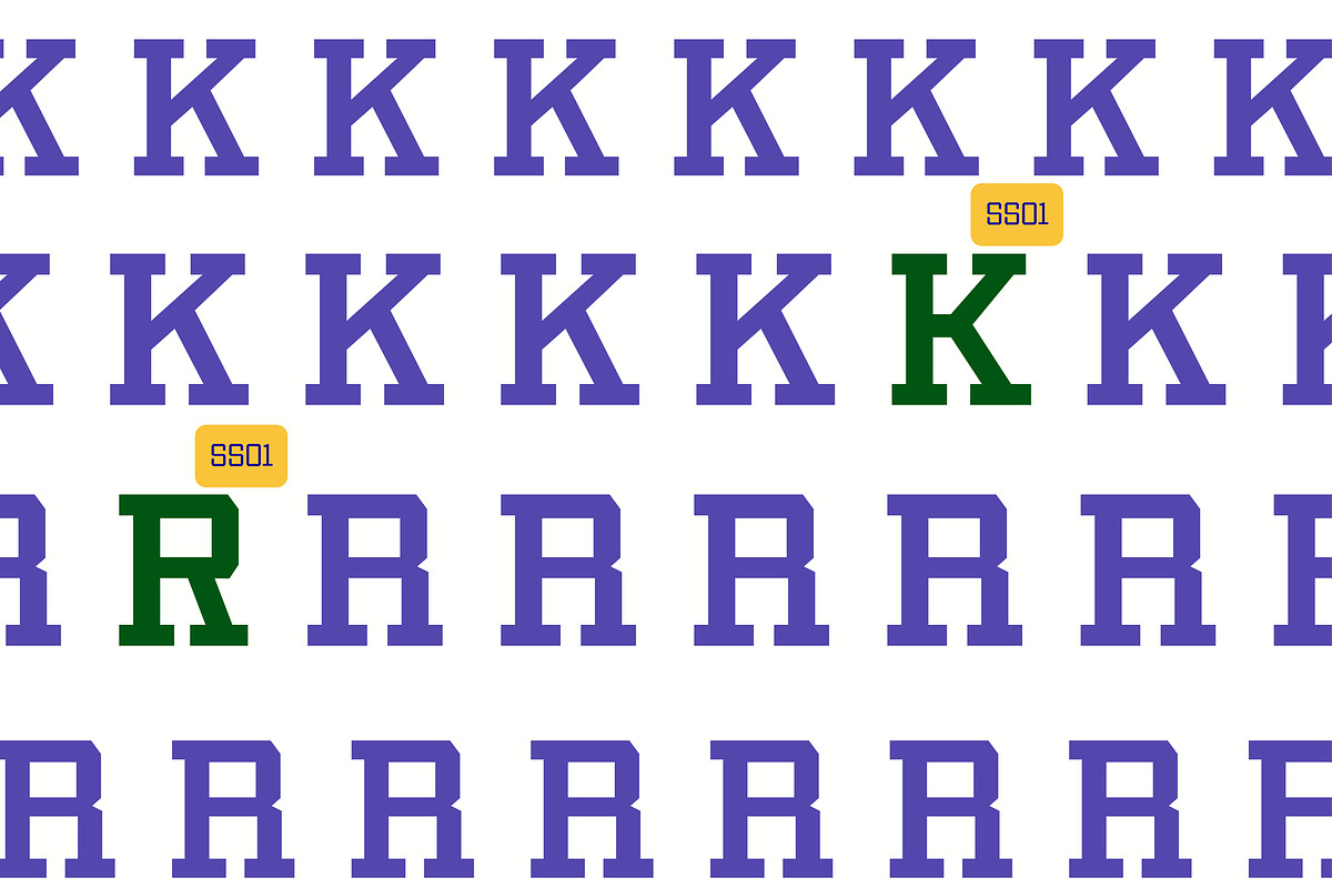 College Vista 34 - 9 Fonts, a Slab Serif Font by Casloop Studio (Photo 5 of 9)