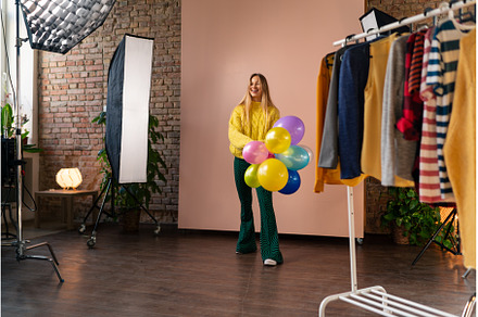 Studio portrait of a happy young, a Person Photo by HalfPoint