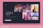 Eventz - Event Planner Landing Page, an UI Kit Template by Studio Delapan (Thumbnail 2 of 3)