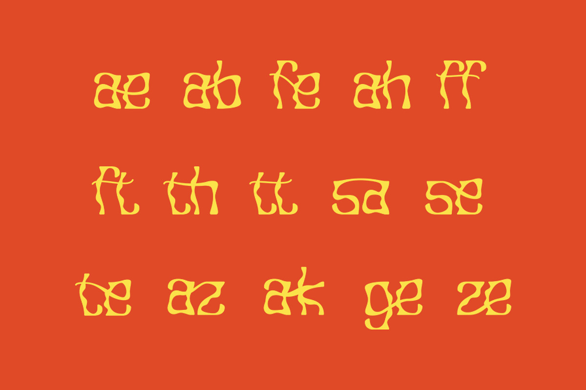 Essenkia - Curvy Display Font, a Sans Serif Font by Favo Write (Photo 8 of 9)