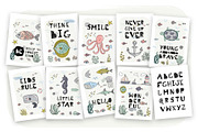 Marine. Design set., an Animal Illustration by kuchuk_design (Thumbnail 2 of 5)