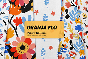 Scandinavian Floral Abstract Pattern
