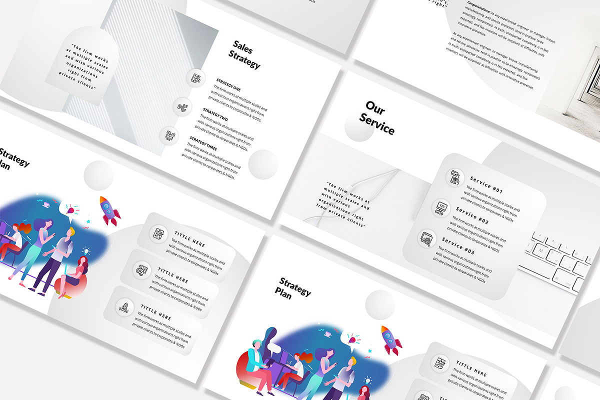Pitch Deck Web Design Google Slides, a Presentation Template by temphall (Photo 8 of 8)