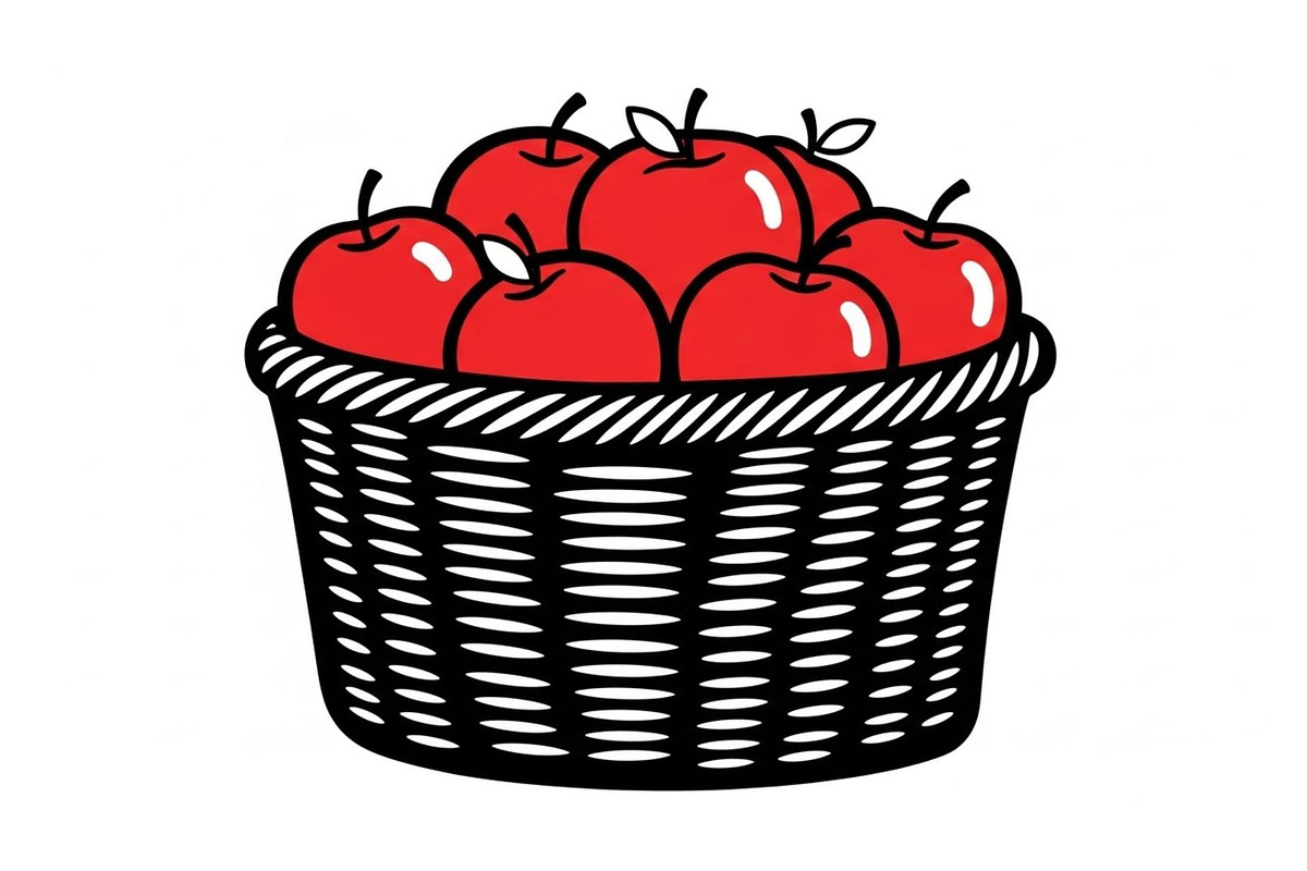 50 Woven Basket Vector Bundle, an Illustration by Designs_River (Photo 41 of 51)