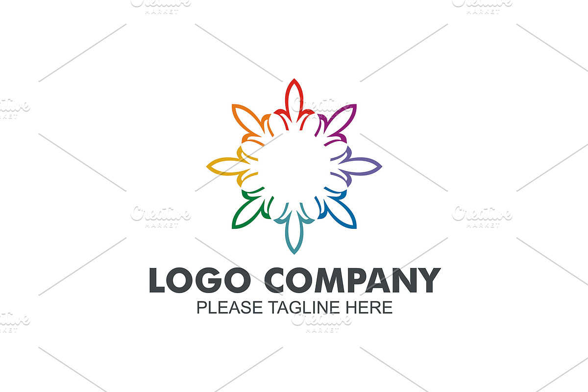 20 Logo Flower Templates Bundle, a Branding & Logo Template by Friendesigns (Photo 2 of 21)