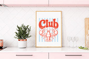 Preppy Coastal Summer Clipart Bundle, a Seasonal Illustration by Dream Creation (Thumbnail 6 of 11)