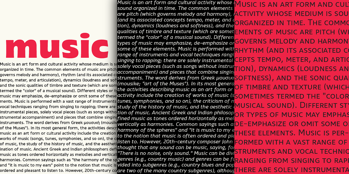 Vocal, a Sans Serif Font by Ani Dimitrova (Photo 11 of 16)
