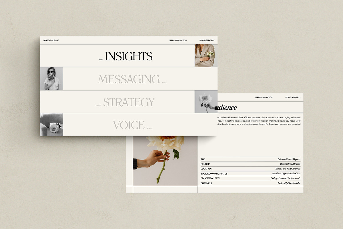 SERE / Brand Strategy, a Presentation Template by Wildnun Studio (Photo 4 of 17)