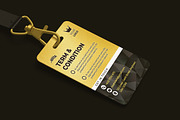 Gold ID Card, a Card Template by Aarley Kaiven (Thumbnail 3 of 3)