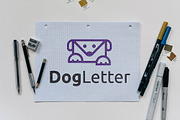 Dog Message Letter Envelope Logo, a Branding & Logo Template by jongcreative (Thumbnail 2 of 3)