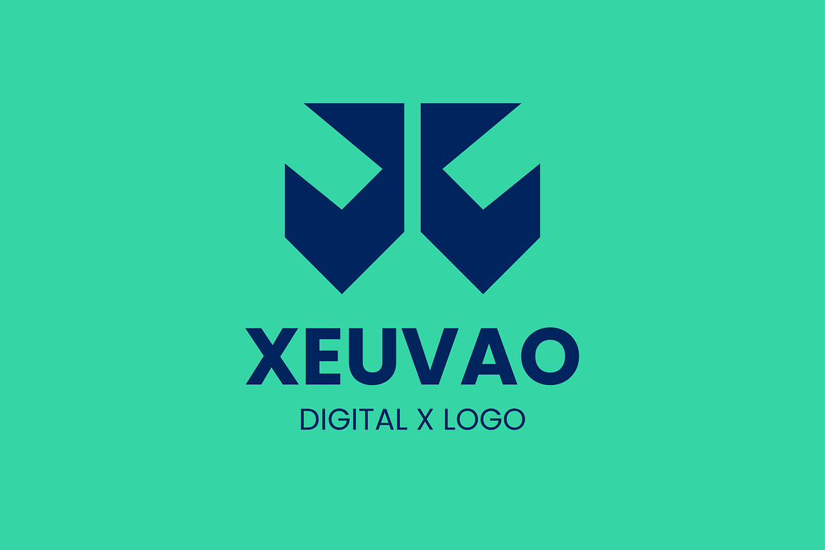 Xeuvao I X Letter Logo, a Branding & Logo Template by FlyeredTemplate (Photo 3 of 3)