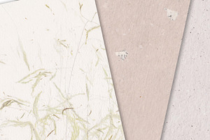 Handmade paper textures