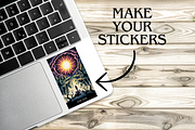 Mystical Tarot Cards Deck, an Object Illustration by Mugio (Thumbnail 3 of 6)