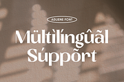 Adliene Modern Sans Serif Font, a Sans Serif Font by Graphue (Thumbnail 9 of 9)