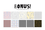 100 seamless polka dots pattern set, a Pattern Graphic by voin_Sveta (Thumbnail 7 of 8)