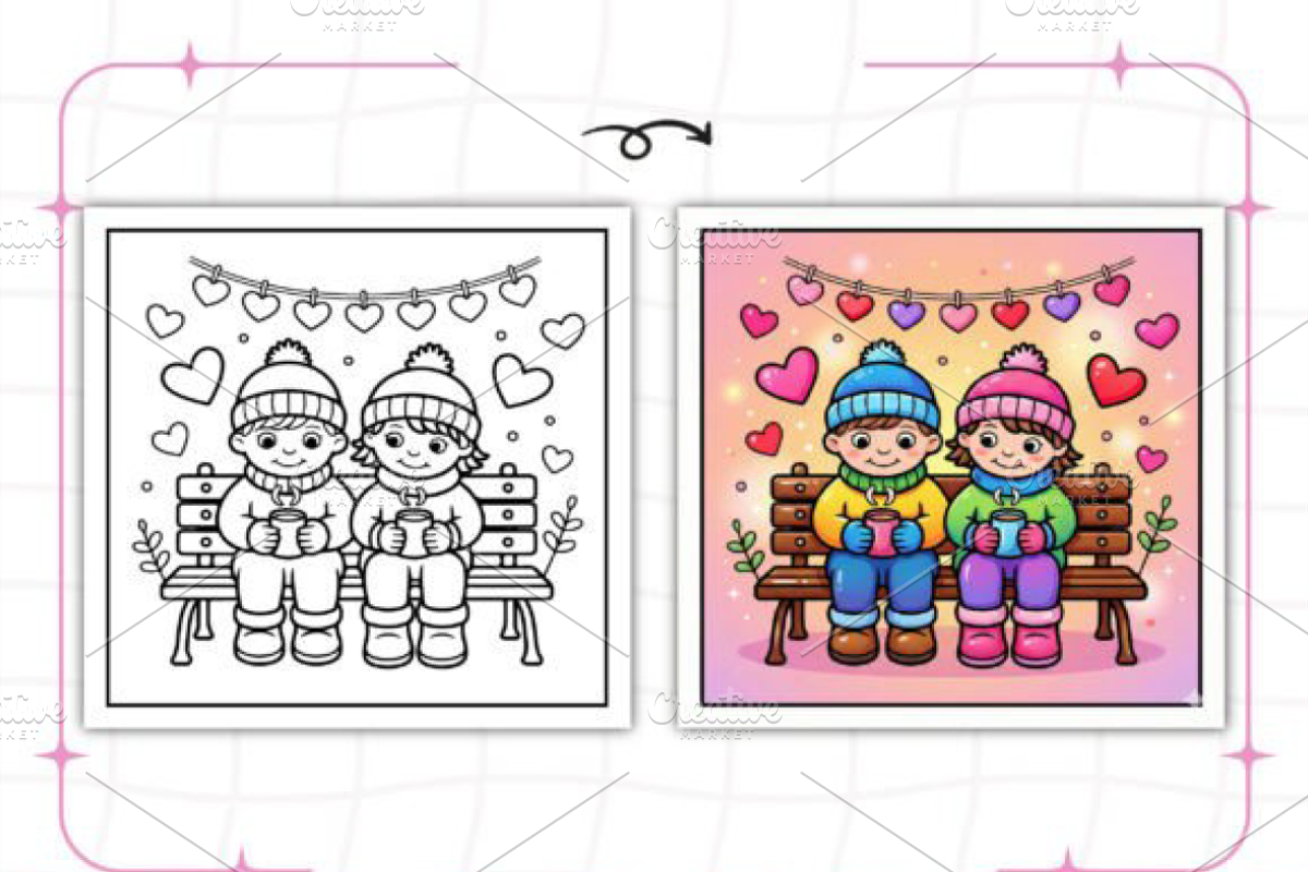 Romantic Vibes Bold & Easy, a Decorative Illustration by Ink Gallery (Photo 3 of 9)