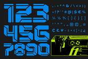 Megawon - Modern Sport Font, a Sans Serif Font by Drizy (Thumbnail 4 of 9)