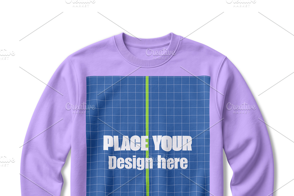 Sweatshirt Flat Lay Mockup Set, a Hoody Mockup by Pixel Foundry (Photo 2 of 3)