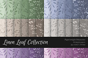 48 Digital Papers - Linen Leaf 12x12, a Pattern Graphic by Paperweight Memories (Thumbnail 1 of 5)