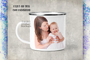 Camp cup with metal rim mockup, a Cups & Container Mockup by StyledProductMockups (Thumbnail 3 of 4)