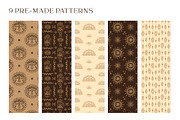 Tribe of the Sun. Boho collection, a Texture Illustration by katieromanoff_art (Thumbnail 8 of 14)