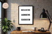 Quotes, Motivational Wall Art Print, a Decorative Illustration by YG STUDIO (Thumbnail 2 of 6)