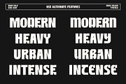 Merci Bolder – Bold Typeface, a Sans Serif Font by MERCI STUDIO (Thumbnail 8 of 9)