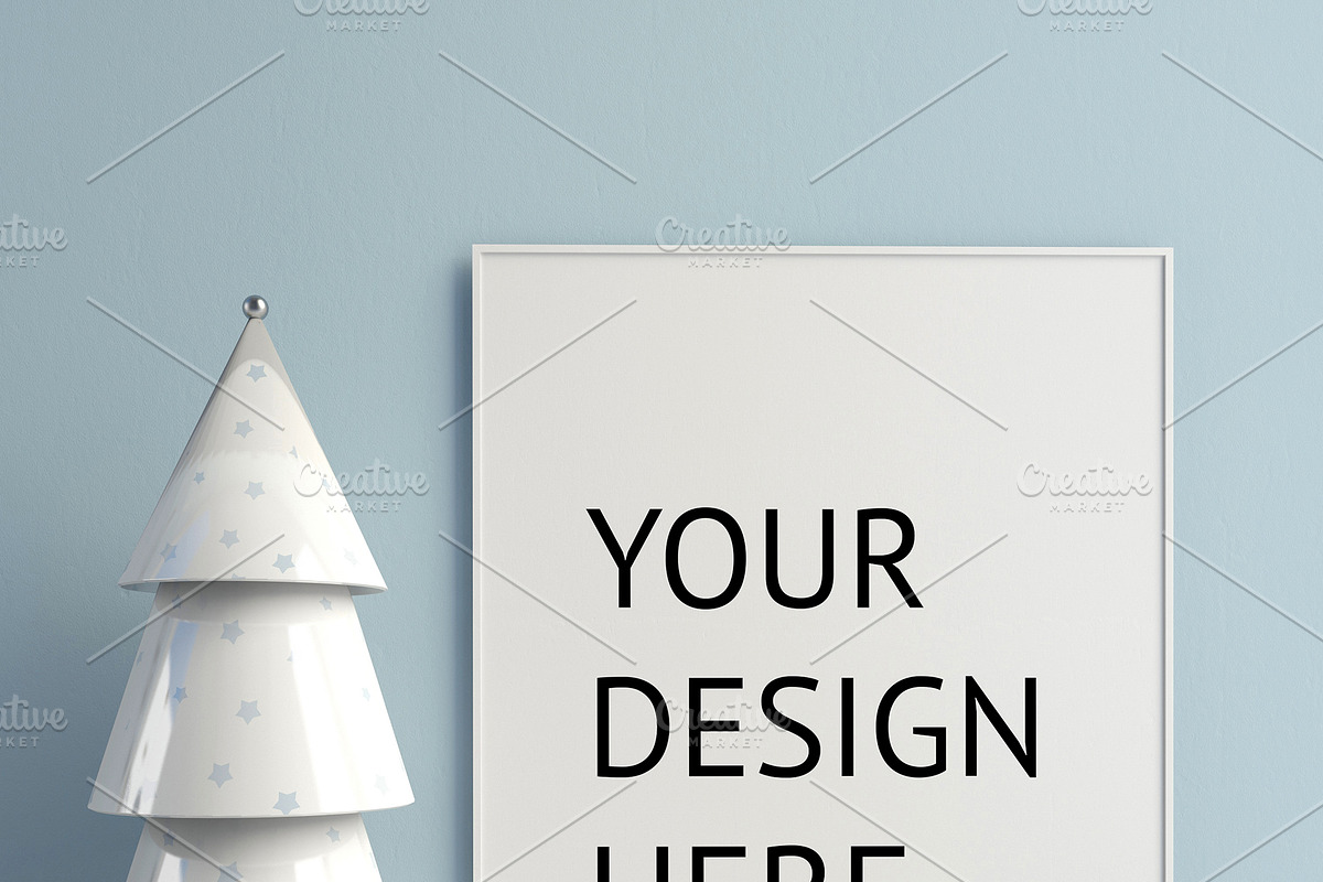 Modern Christmas interior., a Print Template by ChromiumHeart (Photo 7 of 21)