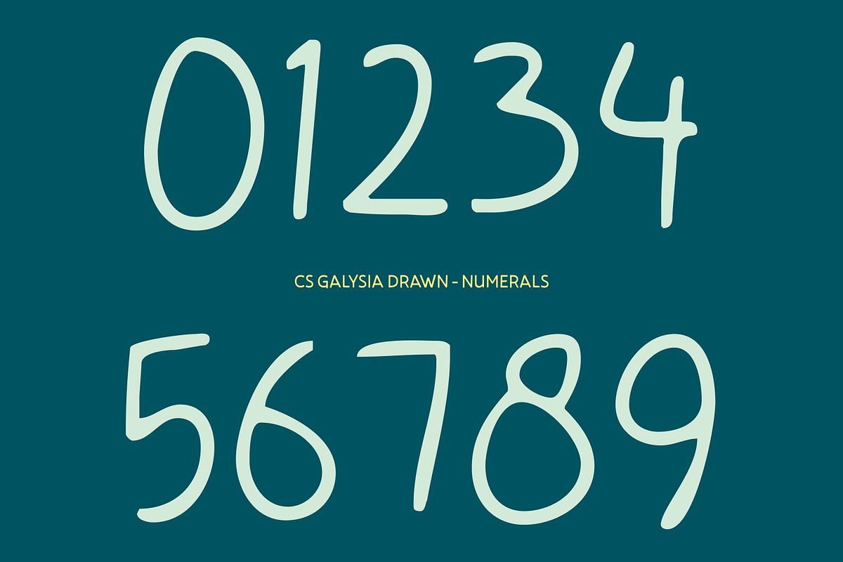 CS Galysia Drawn, a Script Font by Craft Supply Co. (Photo 6 of 8)